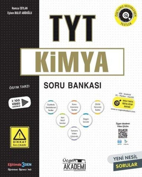 TYT Kimya Soru Bankası - Üçgen Akademi - Image 1
