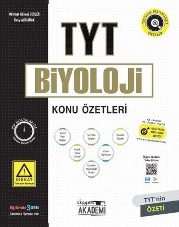TYT Biyoloji Konu Özetleri - Üçgen Akademi - Image 1