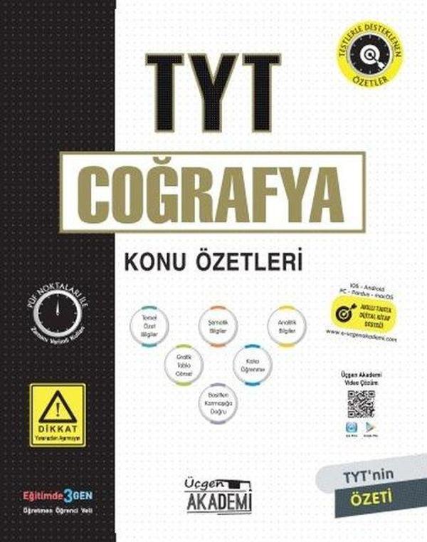 TYT Coğrafya Konu Özetleri - Üçgen Akademi - Image 1