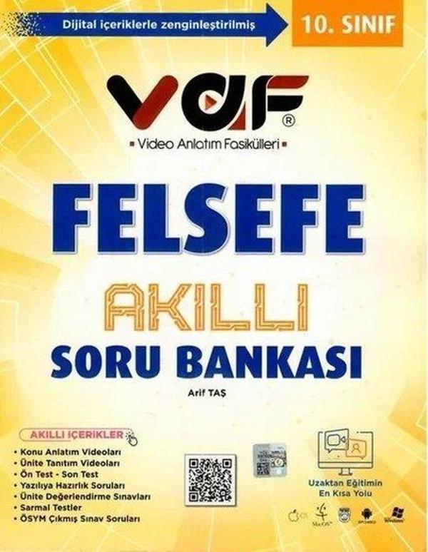 10.Sınıf Felsefe Akıllı Soru Bankası - Vaf Yayınları - Image 1