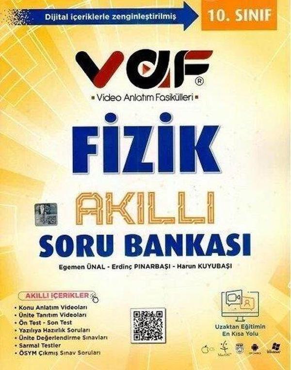 10.Sınıf Fizik Akıllı Soru Bankası - Vaf Yayınları - Image 1