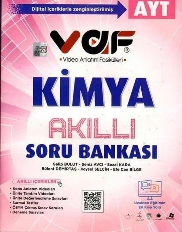 AYT Kimya Akıllı Soru Bankası - Vaf Yayınları - Image 1