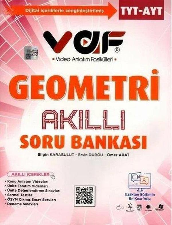 TYT AYT Geometri Akıllı Soru Bankası - Vaf Yayınları - Image 1