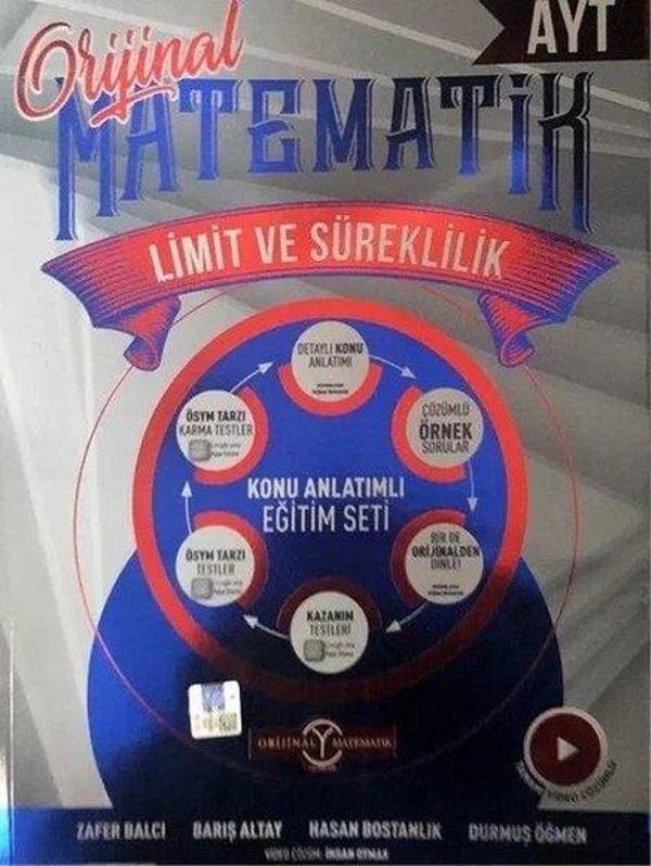AYT Matematik Limit ve Süreklilik Konu Anlatımlı Eğitim Seti - Orijinal Yayınları - Image 1