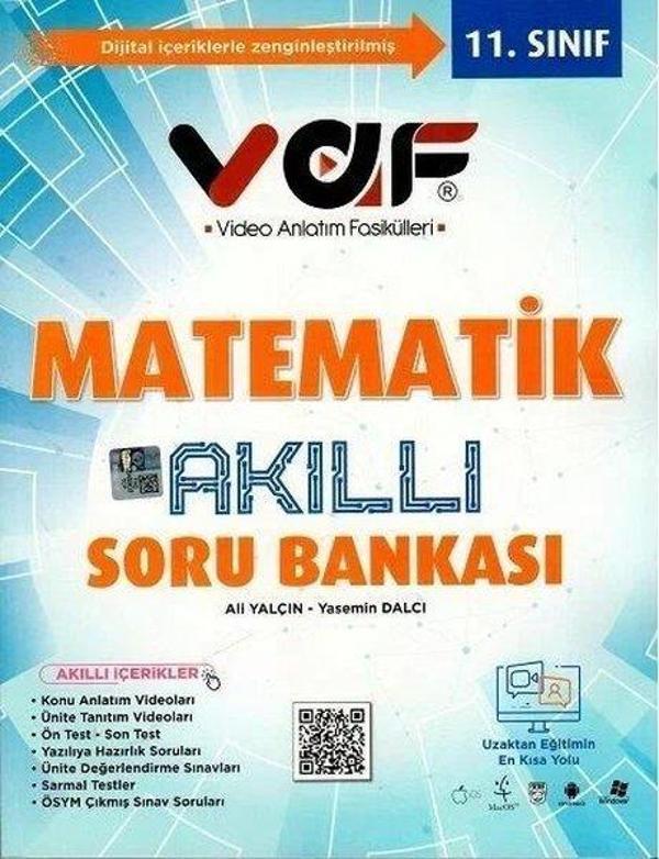 11.Sınıf Matematik Akıllı Soru Bankası - Vaf Yayınları - Image 1