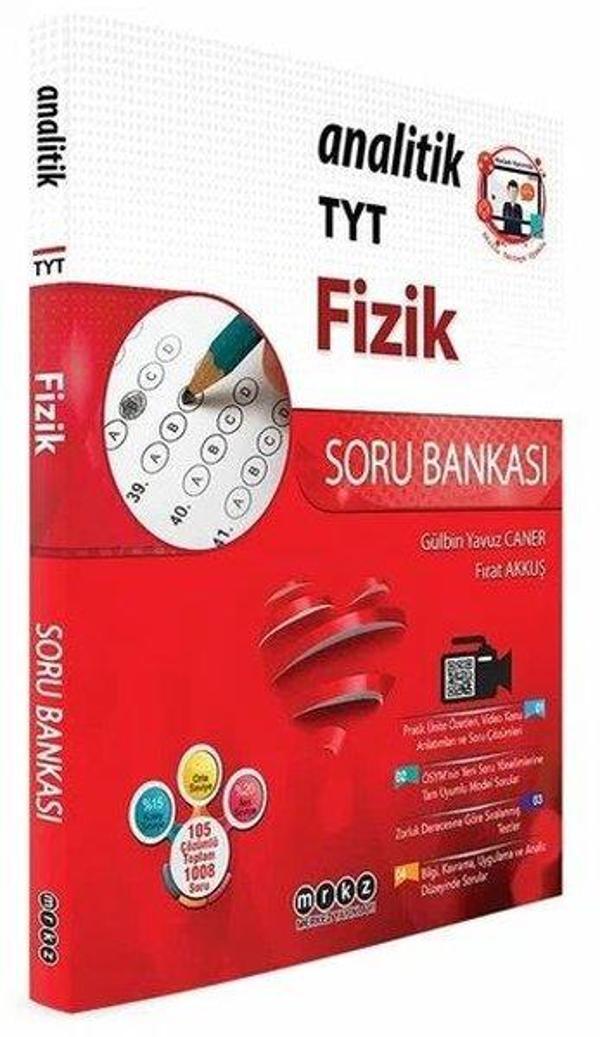 TYT Analitik Fizik Soru Bankası - Merkez Yayınları - Image 1