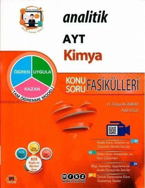 AYT Analitik Kimya Konu Soru Fasikülleri - Merkez Yayınları - Image 1
