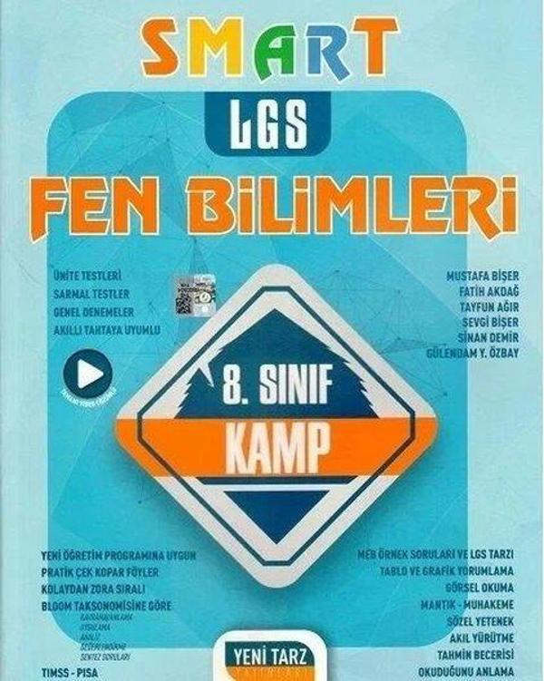 8.Sınıf LGS Fen Bilimleri Smart Kamp - Yeni Tarz Yayınları - Image 1