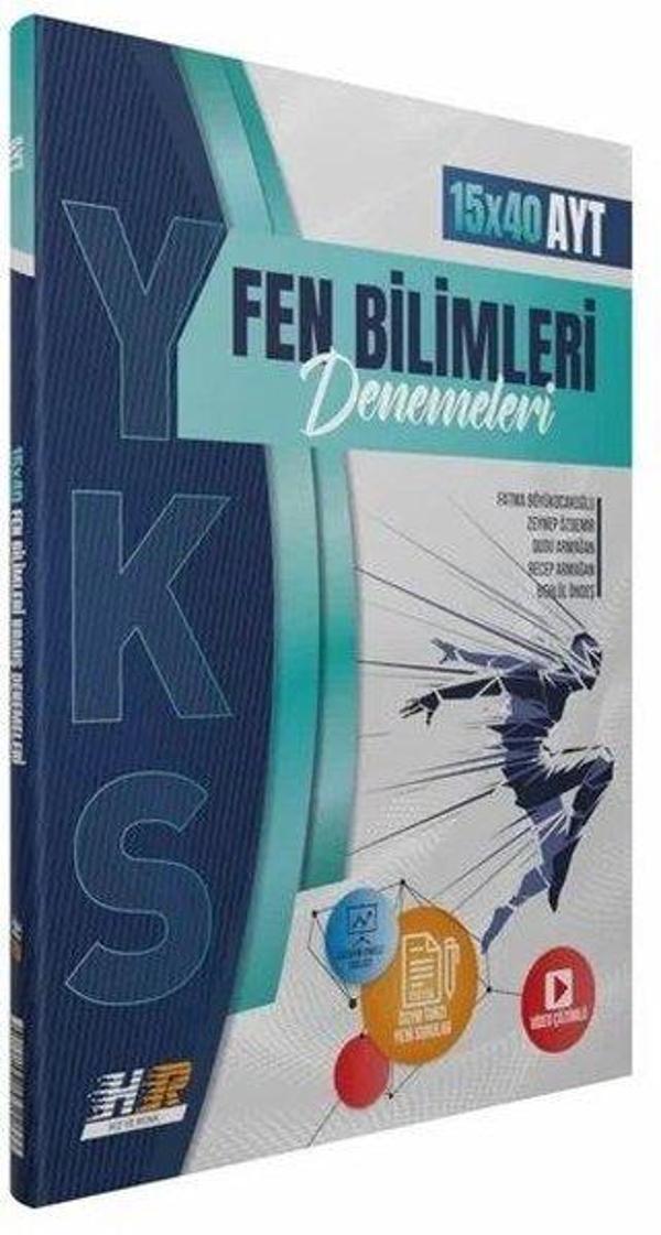 AYT Fen Bilimleri 15x40 Deneme - Hız ve Renk Yayınları - Image 1