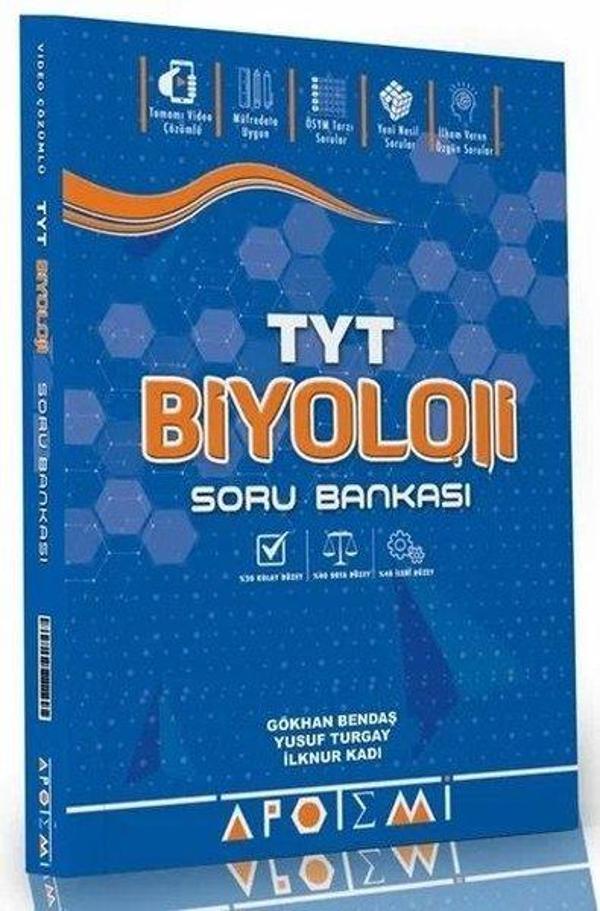 TYT Biyoloji Soru Bankası - Apotemi Yayınları - Image 1