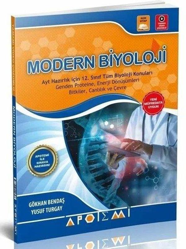 AYT Modern Biyoloji - Apotemi Yayınları - Image 1