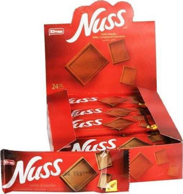 Nuss Tablet 12 Gr. 24 Adet (1 Kutu) - Image 1