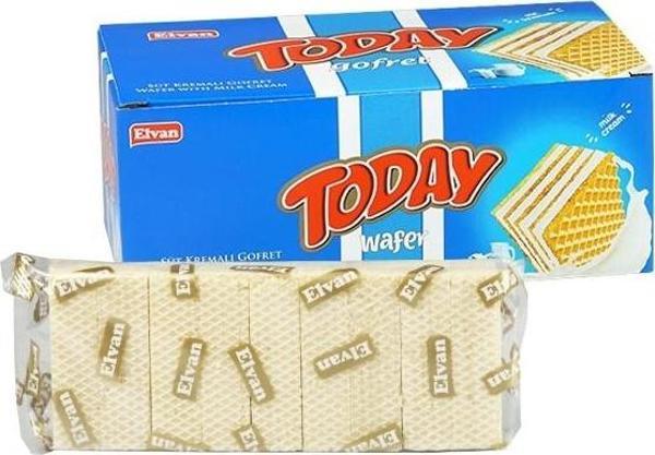 Today Gofret Sütlü 200 Gr. 4 Adet (1 Kutu) - Image 1