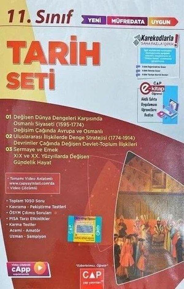 11.Sınıf Tarih Anadolu Seti - Çap Yayınları - Image 1