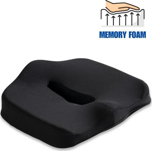 Posture Minder Ortopedik Hafızalı Dik Oturuş Minderi Oturma Bölgesi Sorunları İçin Memory Foam Minder - Image 1