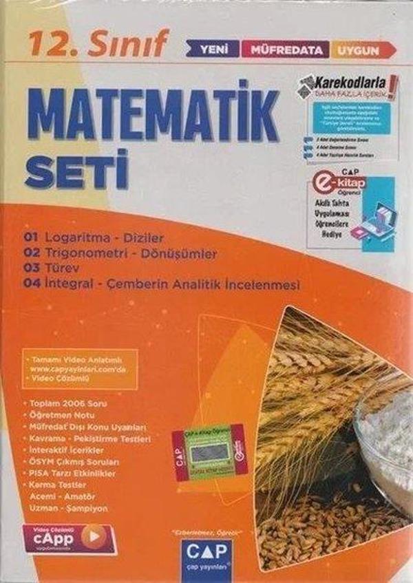 12.Sınıf Matematik Anadolu Seti - Çap Yayınları - Image 1