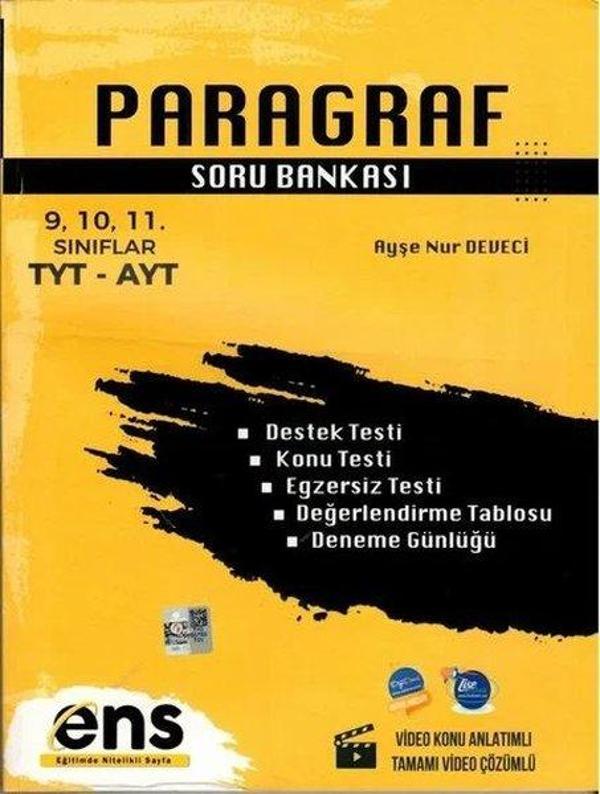 TYT AYT Paragraf Soru Bankası - Ens Yayıncılık - Image 1