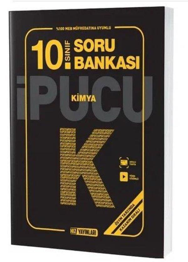 10.Sınıf Kimya İpucu Soru Bankası - Hız Yayınları - Image 1
