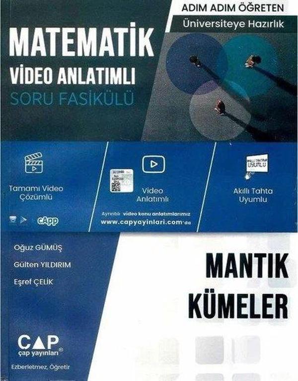 Matematik Mantık ve Kümeler Konu Anlatımlı Soru Bankası - Çap Yayınları - Image 1