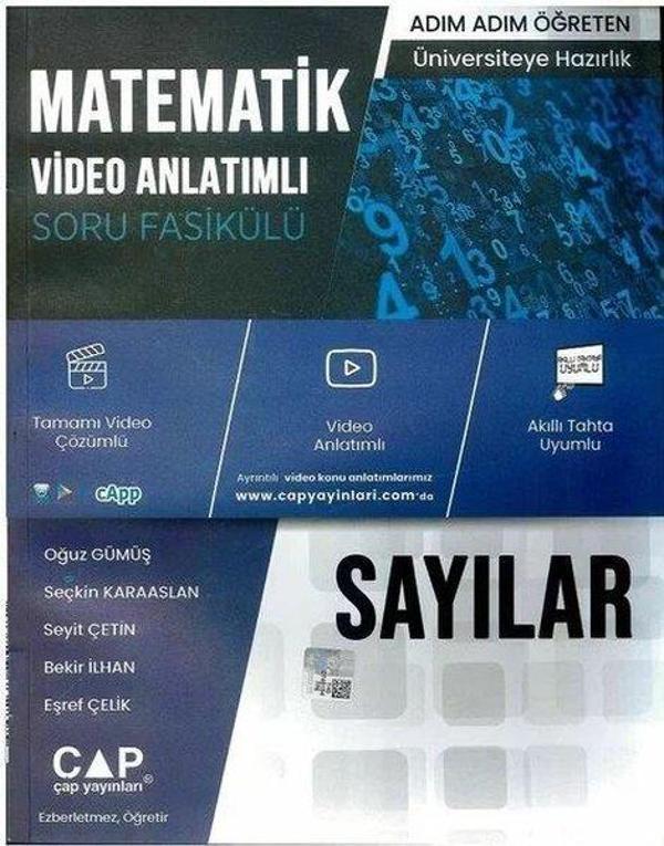 Matematik Sayılar Konu Anlatımlı Soru Bankası - Çap Yayınları - Image 1