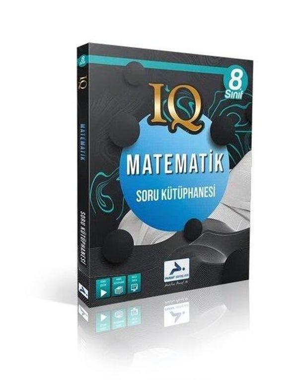 8.Sınıf IQ Matematik Soru Kütüphanesi - PRF Paraf Yayınları - Image 1