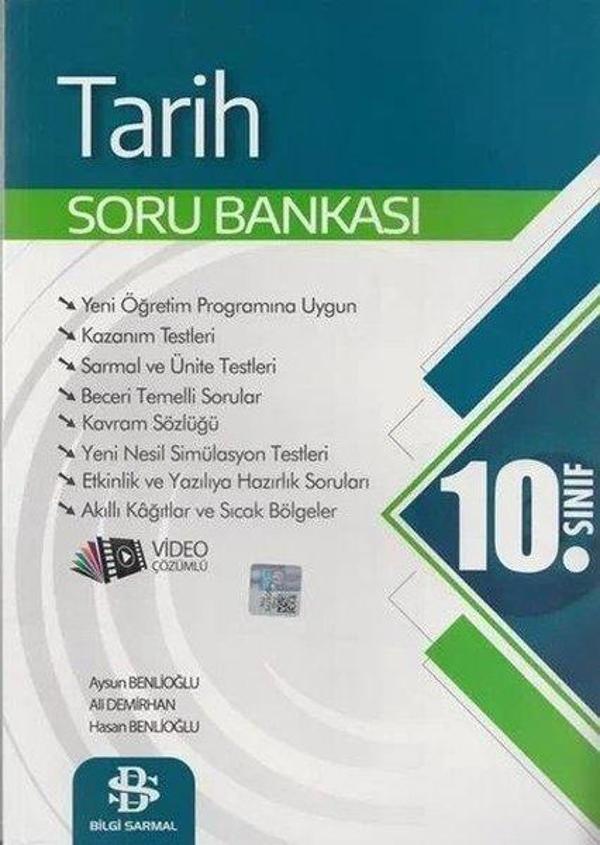 10.Sınıf Tarih Soru Bankası - Bilgi Sarmal Yayınları - Image 1
