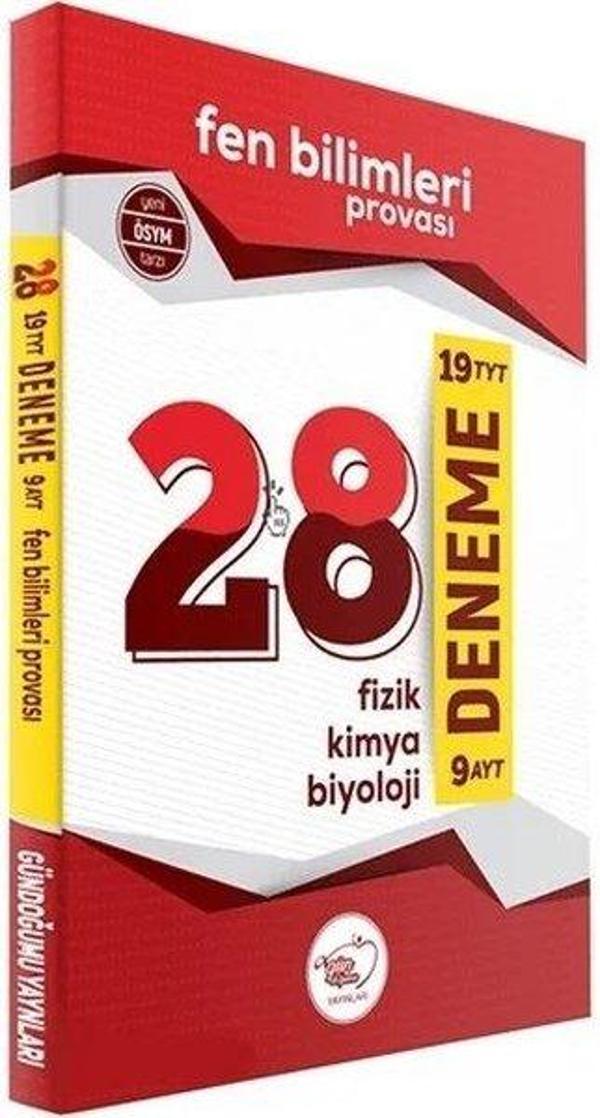 2023 TYT AYT Fen Bilimleri 28 Deneme - Gündoğumu Yayınları - Image 1