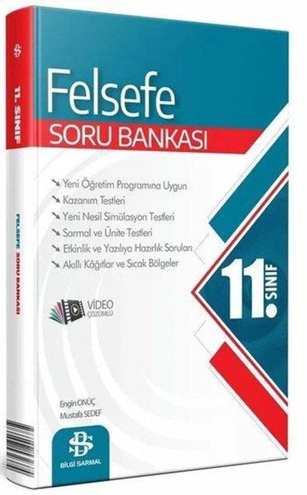 11.Sınıf Felsefe Soru Bankası - Bilgi Sarmal Yayınları - Image 1
