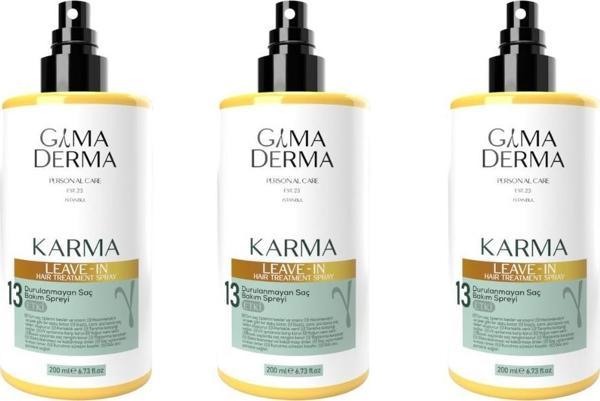 Üçlü Karma Vegan 13 Etkili Durulanmayan Saç Spreyi Seti - Image 1