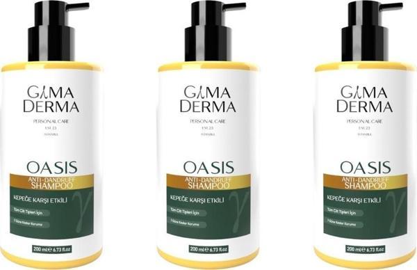Üçlü Oasis Vegan Kepek Şampuanı Seti - Image 1