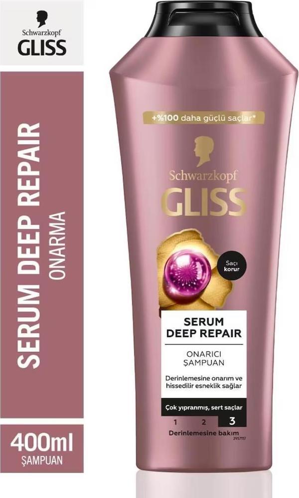 Glıss Şampuan Serum Deep Repaır 400 Ml Yeni - Image 1