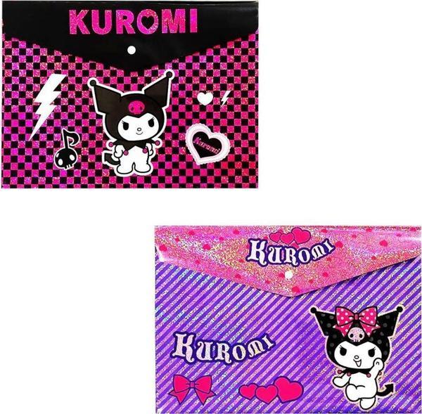 Kuromi Çıtçıtlı Dosya 590158 - 1 Adet - Image 1