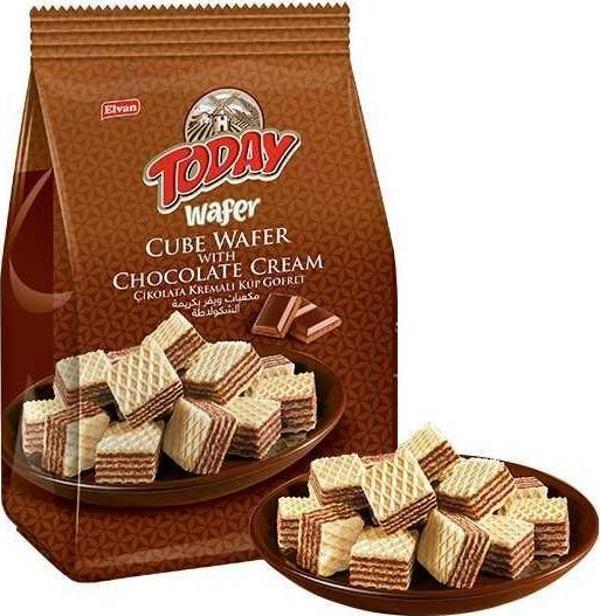 Today Küp Gofret Çikolatalı 200Gr. (1 Paket) - Image 1