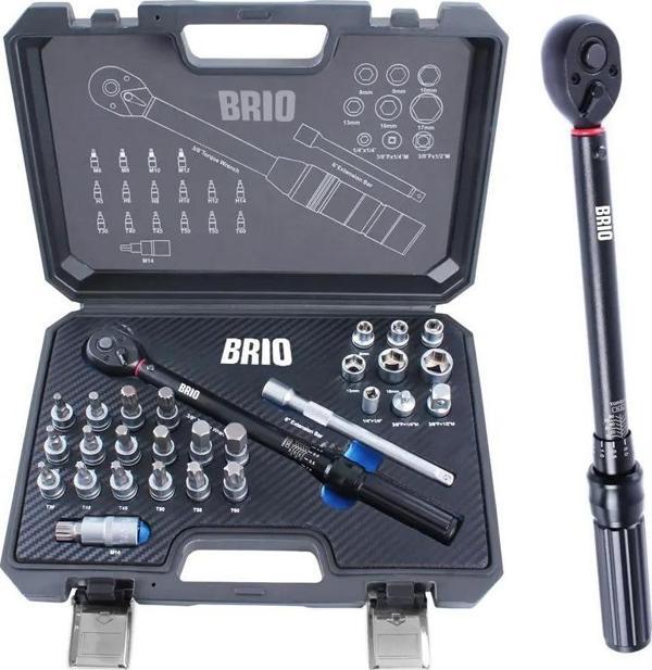 Brio Tork Anahtarı 3/8 5-60NM 27 PARÇA - Image 1