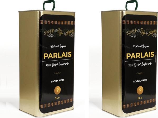 Parlaıs Soğuk Sıkım Erken Hasat Naturel Sızma Zeytinyağı 10 Litre - Image 1