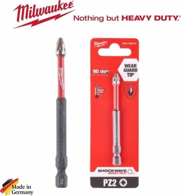 Milwaukee Bits Uç Pz2X90Mm Shockwave - Image 1