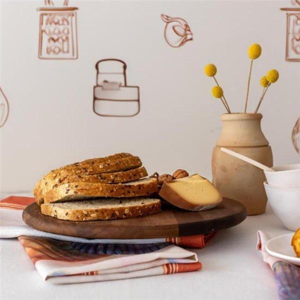 Akayev Ahşap 29 Cm Döner Standlı Sunumluk - Image 1