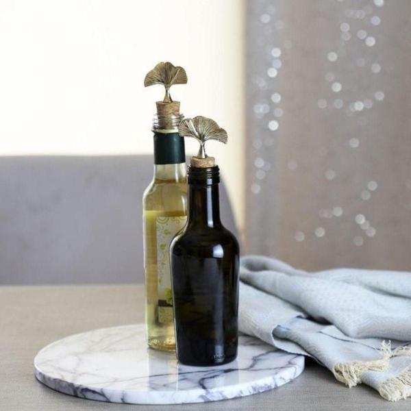 Akayev Altın Ginkgo 2'Li Mantar Tıpa - Image 1