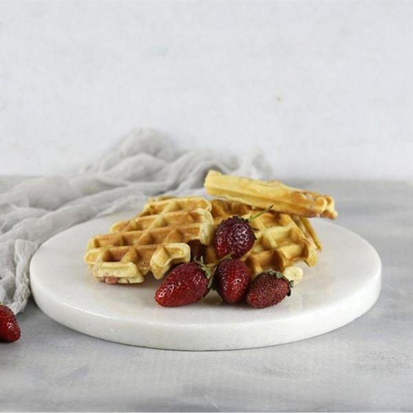 Akayev Mermer 25 Cm Kalın Beyaz Sunum - Image 1