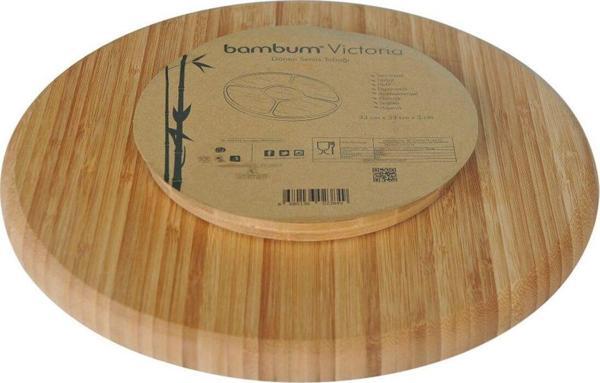 Bambum Victoria – Dönen Servis Tabağı Büyük 33Cm - Image 1