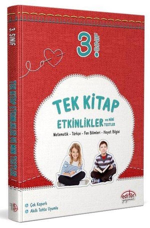 3.Sınıf Tek Kitap Etkinlikler ve Mini Testler - Editör - Image 1