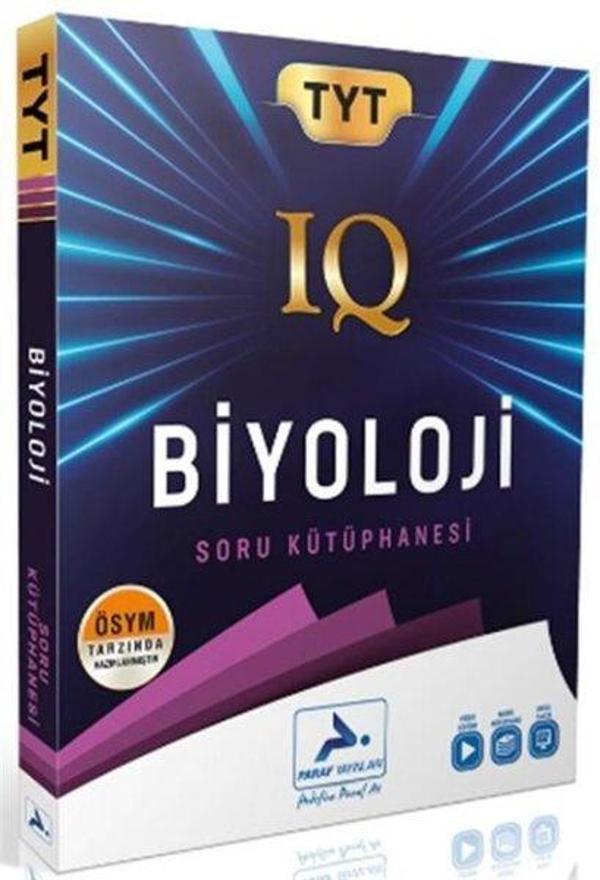 TYT IQ Biyoloji Soru Kütüphanesi - PRF Paraf Yayınları - Image 1