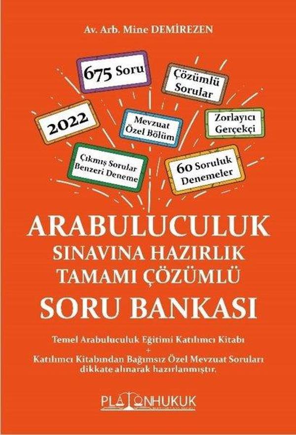 Arabuluculuk Sınavına Hazırlık Tamamı Çözümlü Soru Bankası - Platon Hukuk Yayınevi - Image 1