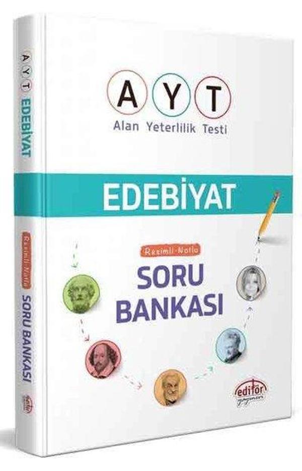 AYT Edebiyat Resimli Notlu Soru Bankası - Editör - Image 1