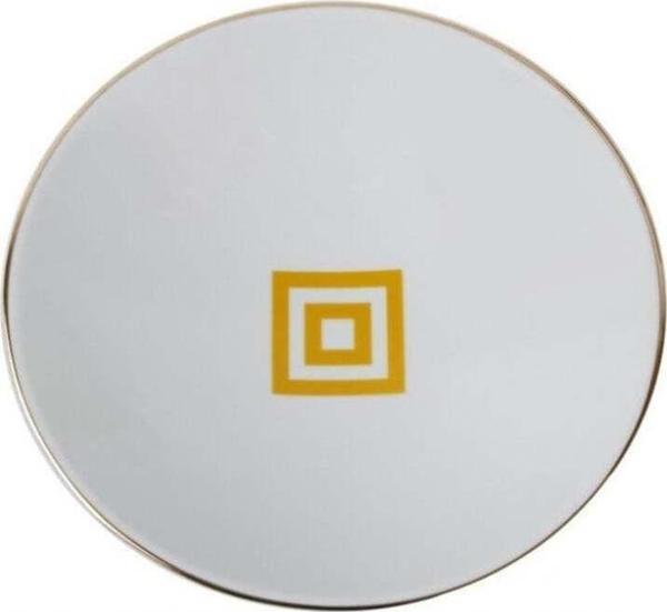 Porland Morocco Desen4 Sarı Çukur Tabak 20Cm - Image 1