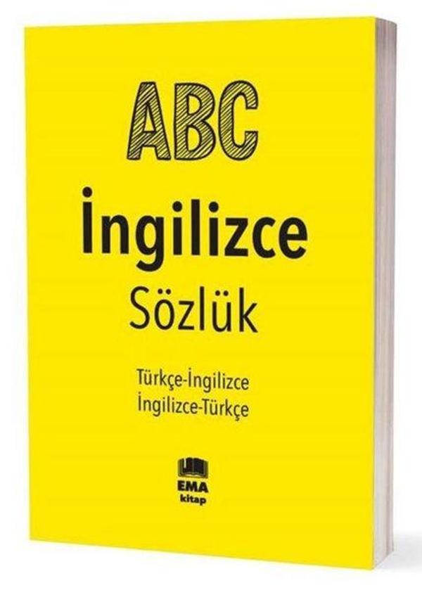 ABC İngilizce Sözlük - Türkçe/İngilizce-İngilizce/Türkçe - Ema Kitap - Image 1