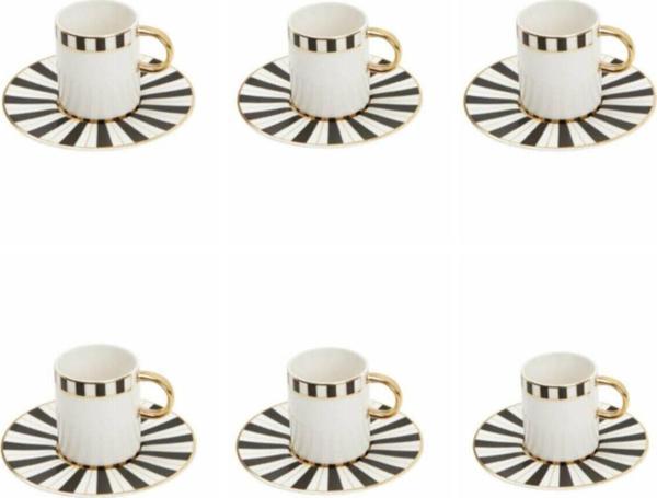 Porland Palms Kahve Takımı 12 Parça 6 Kişilik - Image 1