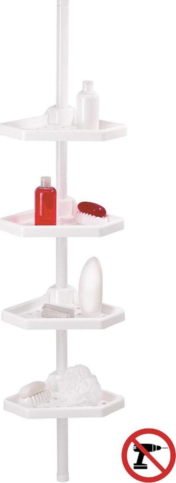 Prima Nova Yaylı Banyo Köşe Seti Beyaz M-N01-01 - Image 1