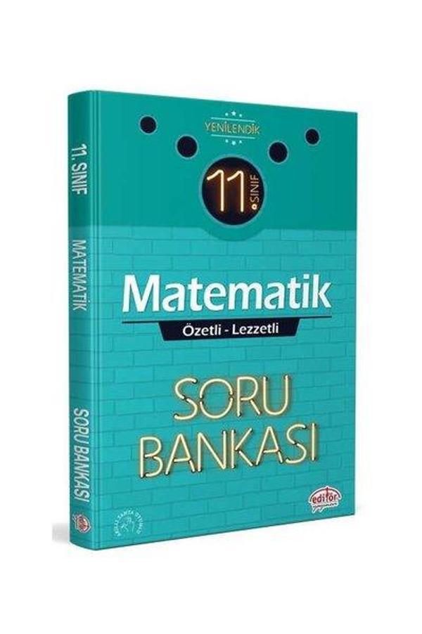 11.Sınıf Matematik Özetli Lezzetli Soru Bankası - Editör - Image 1