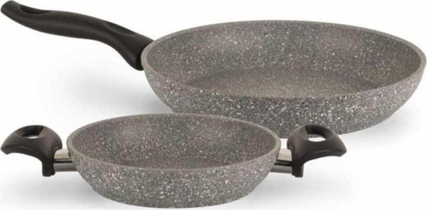 Tantitoni Granit 2 Parça Gri Granit Tava Sahan Seti Lıberg2026Set2G - Image 1